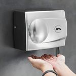 JPS Automatic Hand Dryer for Bathroom | Stainless Steel | Super High Speed for Fast Dry | Energy Efficient | for Home,Offices,Hotels,Malls,Commercial use