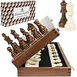 Magnetic Wooden Chess Set for Kids 