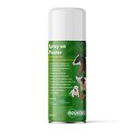 Aqueos Spray on Plaster for Dogs, Cats, Horses and All Animals - Protects Minor Wounds from Germs, Insect and Fly for use in Dog First Aid Kit / 200ml