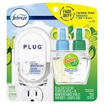 Febreze Odor-Eliminating Fade Defy PLUG Air Freshener, Gain Original, Starter Kit & 26 mL Scented Oil Refill