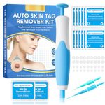 Standard Skin Tag Tool Kit - Quick Solution for Medium to Large Tags (2mm-8mm) With 40 Removal Bands & 10 Cleansing Wipes - Complete Kit for Fast Results