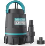 Aquastrong Sump Pump 1 HP Submersib