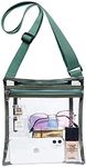 Clear Purse Bags for Women, Stadium Approved Clear Cross body Sling Bag for Stadium New latest Transparent Pvc Plastick