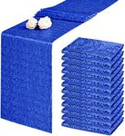 12 Pack Royal Blue Sequin Table Run