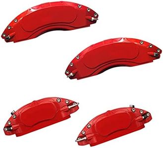 AOOA Aluminum Red Caliper Covers Fits 2011-2023 Dodge Charger/Challenger GT/RT (Front Double Piston)