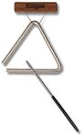 TreeWorks Chimes TRE-HS05 Studio-Grade 5 Inch Triangle with Beater and Triangle Holder