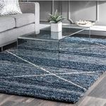 NAZIYA RUGS Carpet for Bedroom Living Room Dorm Kids Room Indoor Home Decorative, Non-Slip Plush Furry Fur Area Rugs Comfy Nursery Accent Room Carpet 7x10 feet Runner