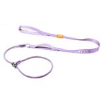 Howgo Dog Slip Lead Dog Leash, Training Leash, No-Pull Lightweight Slip Lead and Collar, Heavy Duty & Durable, Padded Handle, for All Breeds (Lavender, 5FT)