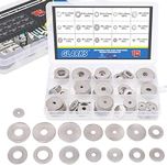 Glarks 175Pcs 304 Stainless Steel L