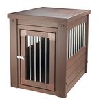 ecoFlex Pet Crate/End Table, Russet, Small