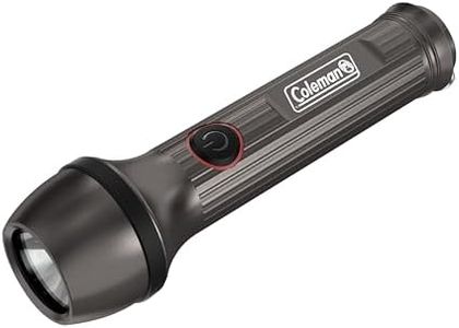 Coleman Classic Rechargeable LED Torch Flashlight 800 Lumens | Beams up to 170m, Durable & Lightweight Aluminium Body, Water-Resistant, Black