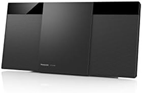 Panasonic 2.0 Channel 20W Slim Stylish Compact Micro System with Digital Radio and Bluetooth (SC-HC302GN-K)