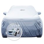 NEODRIFT 'SilverTech' Car Cover for Mahindra XUV 700 (100% Water-Resistant, All Weather Protection, Tailored Fit, Precision-Fit & Breathable Fabric) (Colour: Silver)