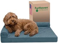 Furhaven Orthopedic Dog Bed for Lar