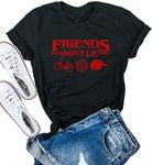 Friends Don't Lie Tshirt Womens Gra