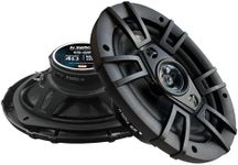 HYANKA ES-69 6x9 Car Speakers, 600W 4-Way Coaxial Full-Range Car Audio, Clear Stereo Sound, No Distortion, Perfect for Cars, Trucks, Jeeps, 1 Pair