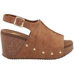 VOLATILE Women's Division Brown Size: 7