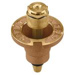 3-Pack Orbit 54072 Brass Pop-Up Flush Head Sprinkler with Quarter Pattern Spray Nozzle