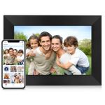 WIFI Digital Photo Frame 8 Inch,800 * 1280 IPS Touch Screen Digital Picture Frame,Auto-Rotate Smart Picture Frame,Easy Setup to Share Photos or Videos via Frameo APP