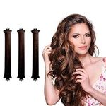 3 Pcs Hair Rollers,Heatless Curlers,Hair Curlers for Long Hair,Heatless Curling Rod for All Hair Types,Hair Curlers No Heat,Lazy Curlers DIY Hair Styling Tools