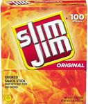 Slim Jim Original Smoked Meat Sticks, Keto Friendly, 44 oz. 100-Count Box