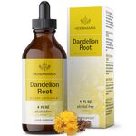 Dandelion Root Liquid Extract 4 fl oz | Rich in Antioxidants | Anti-Inflammatory | Immune System Booster | Blood Pressure Support | Non-GMO