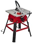 Einhell Table Saw TC-TS 2025/3 eco (max. 2,000 W, Angle Stop, rip Fence, Suction Connection to housing and Saw Blade Guard, incl. Carbide Saw Blade)
