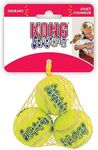 KONG Air Squeakers Tennis Balls X-Small - 1.5" Diameter (3 Pack) - Pack of 4