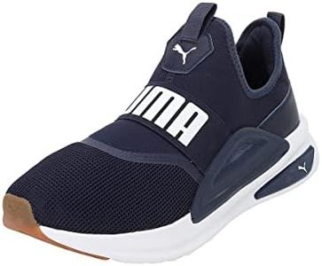 Puma 377875 SOFTRIDE EVO Slip-on Sneakers Athletic Shoes, Training & Fitness, 24 Spring Summer Color Puma Navy (02), 23.5 cm