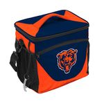 Logo Brands NFL Chicago Bears 24 Can Cooler, One Size, Navy