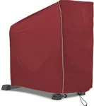 Exercise Bike Cover, Indoor Cycling Bike Stationary Cover Fitness Bikes for Home Gym Workout Bike Training Bike Outdoor Cover,Wine red