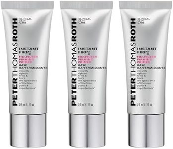 Peter Thomas Roth | Instant FIRMx No-Filter Primer, Instant Skin Tightener, Skin Firmer, Makeup Primer For Face, Blurring Face Primer (Pack of 3)