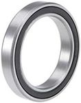 uxcell 6806-2RS Deep Groove Ball Bearing 30x42x7mm Double Sealed Chrome Steel Bearings 1-Pack