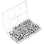 650 PCS 4-8 MM Steel Bearing Balls,Precision Balls