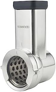 Kenwood Rotary Slicer and Grater, Stand Mixer Attachment, KAX643ME, Silver