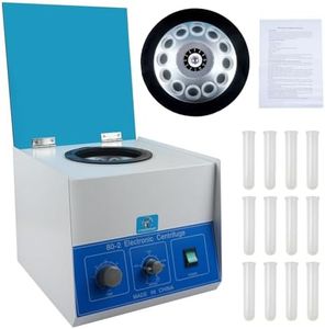 FYRVEXENZI 80-2 Electric Lab Centrifuge 4000RPM, 12x20mL Benchtop Centrifuge Machine, Timer 0-120min, Adjustable Speed, Medical Plasma PRF Centrifugadora for Lab & Beauty Use 110V