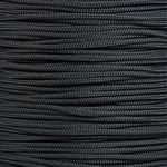 PARACORD PLANET | Type II Commercial Grade Authentic 425 Paracord Made in The USA – 425 LB Tensile Strength W/ 3mm Diameter (Black, 100 FT)