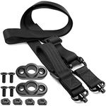 QD Attachments, 2 Point Quick Release Sling QD Sling with QD Sling Swivel for Rail Snap Button Quick Release Sling Attachment