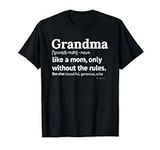 Womens Grandma Definition Funny Gif