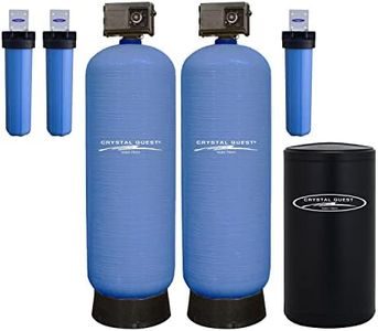 Eagle High Flow Whole House Water Filter | 35 GPM (6+ Bathrooms) | Includes Water Softener | Crystal Quest