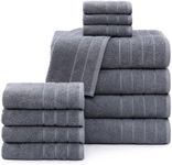 Casa Platino Bath Towels, 12 Piece 