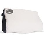 Derila Memory Foam Pillow Case designed to keep your Pillow for Snoring Relief Covered and Protected with This Crisp, Clean, White Pillowcase Made From Premium Materials