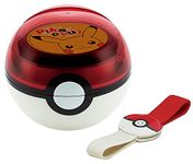 Skater LMS3-A Pokemon Pokeball Bento Box, Pokemon Lunch Box, Trinket Box