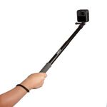 JOBY TelePod Sport Extendable Stick for Action Cameras and 360° Waterproof Travel Tripod Smartphone Accessory for Content Creation, Vlogging, Action Photos