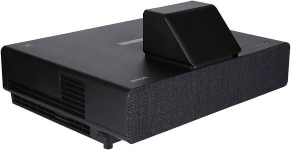 Epson EH-LS500B 4K PRO-UHD Laser Ultra Short Throw Projector, 130" Display – Black