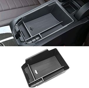 APESER Compatible with BMW X3 Center Console Organizer 2018-2024, For 2019-2024 X4 Center Console Organizer Tray, For X3 G01 and X4 G02 Center Aremrest Secondary Storage Box With Coin Holder