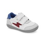 Stride Rite Baby Boy's SM Kennedy (Infant/Toddler), White Multi, 5 Wide Toddler