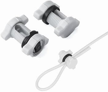 Masidef: Member of the Würth Group Morsetto per cavi"Block Fix" in nylon bianco 2 pz.