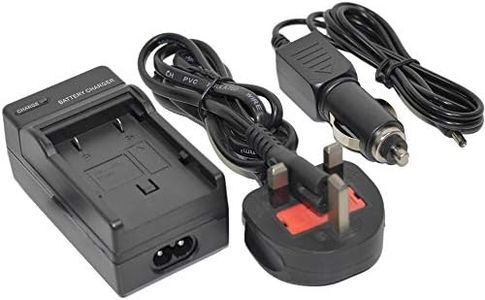 BP-DC10 Battery Charger AC/DC Wall/Car Single for Leica BPDC10 BP-DC10E BP-DC10-E BP-DC10U BP-DC10-U Leica T D-Lux 5 6 Lux5 Lux6 camera bcj13