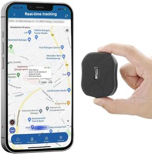 Mini Traceur GPS avec Micro Écoute avec SOS Alarme GPS Tracker Portable pour Voiture Enfant, Surveillance de Zone GSM Traqueur Pas Limite Distance APP sans Abonnement Carte SIM Requise TK905 Mini